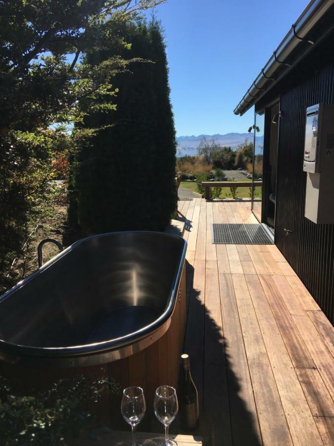 Black Beech House With Stunning Outdoor Bath Lake Tekapo Buitenkant foto
